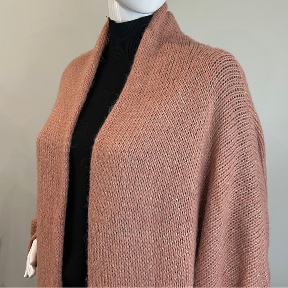 Italian Made Slouchy Open Style Cardigan - Picture 6 of 10